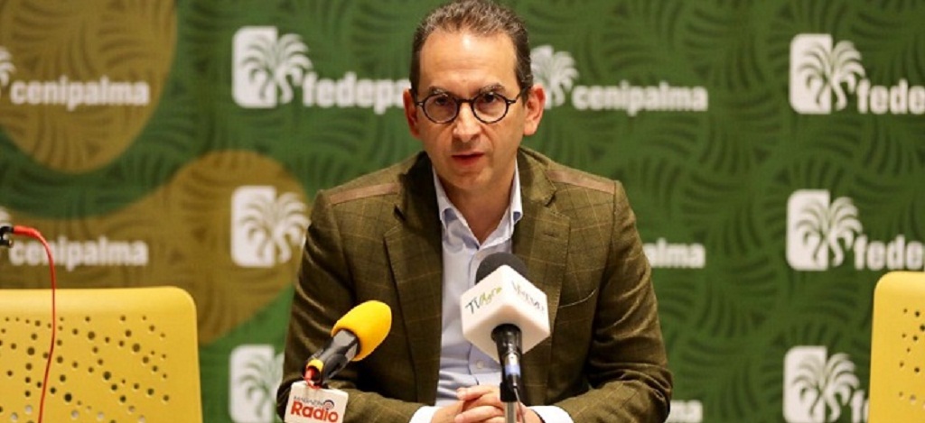 Foto Ministro fedepalma motor 7 junio 2019