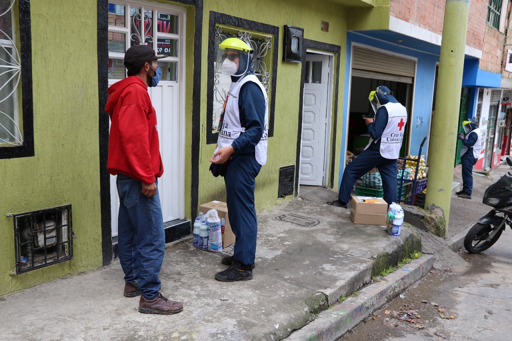 Avanza la entrega de ayudas humanitarias en Ciudad Bolívar (1)