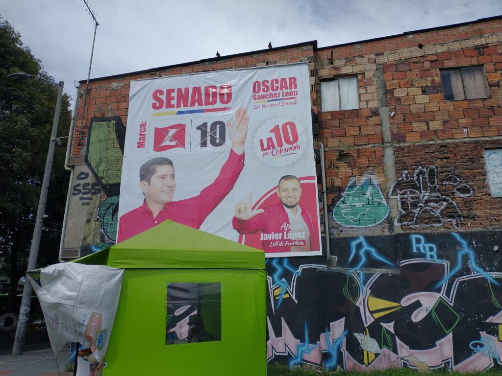 Resultados electorales en Bogotá tras las elecciones al Congreso analizados desde la localidad de Fontibón.