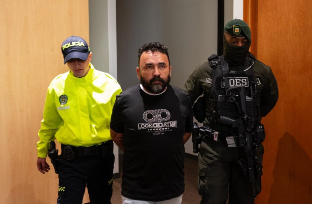 Captura de alias Mison en operativo contra el crimen organizado en Bogotá, señalado de vínculos con el Tren de Aragua.
