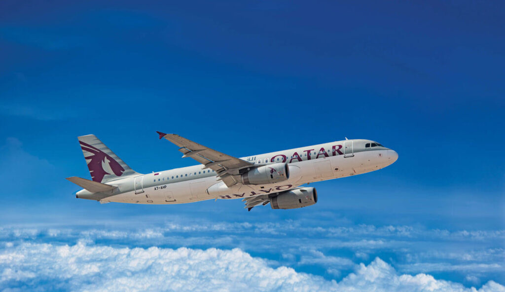 Avión de Qatar Airways en nueva ruta Bogotá Doha que conectará Colombia con Medio Oriente