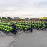 Bogotá refuerza seguridad en TransMilenio con 225 nuevas motocicletas para la Policía