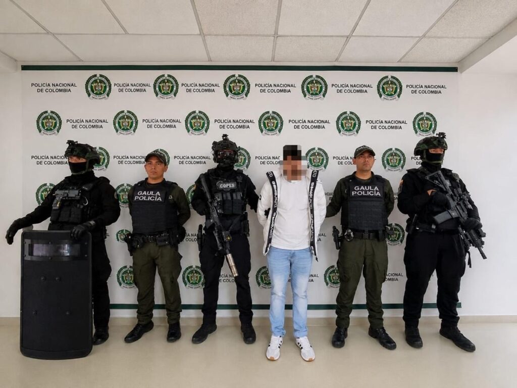 Operativo de captura de alias Nairobi, cabecilla del Tren de Aragua, en Fontibón, Bogotá