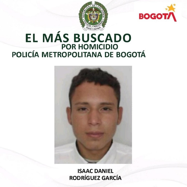 Policía Metropolitana de Bogotá durante operativos contra el homicidio.